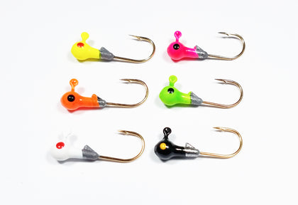 Lead Head Jigs With Barb